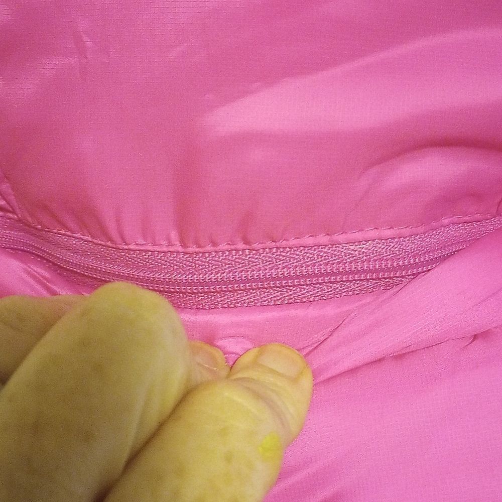 Barbiecore Gap Barbie Pink Recycled Eco-friendly Puffer NWT XXL - Picture 8 of 15